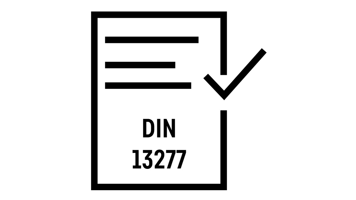 Відповідність стандарту DIN 13277
