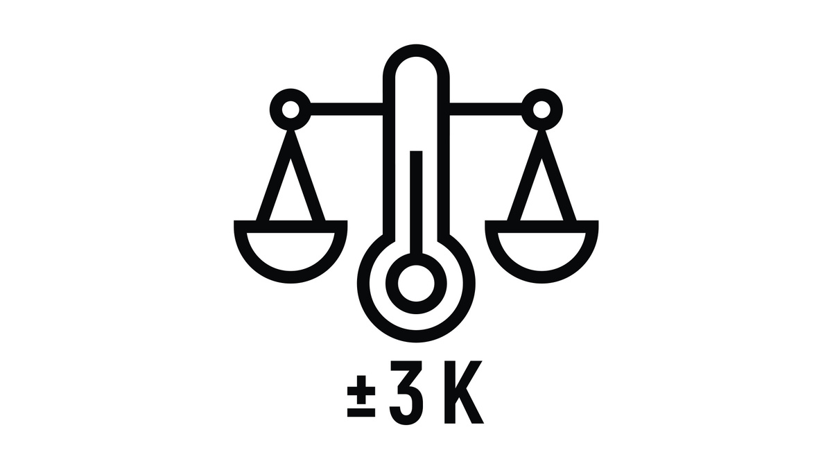 Стабільна температура з коливанням до ±3 °C